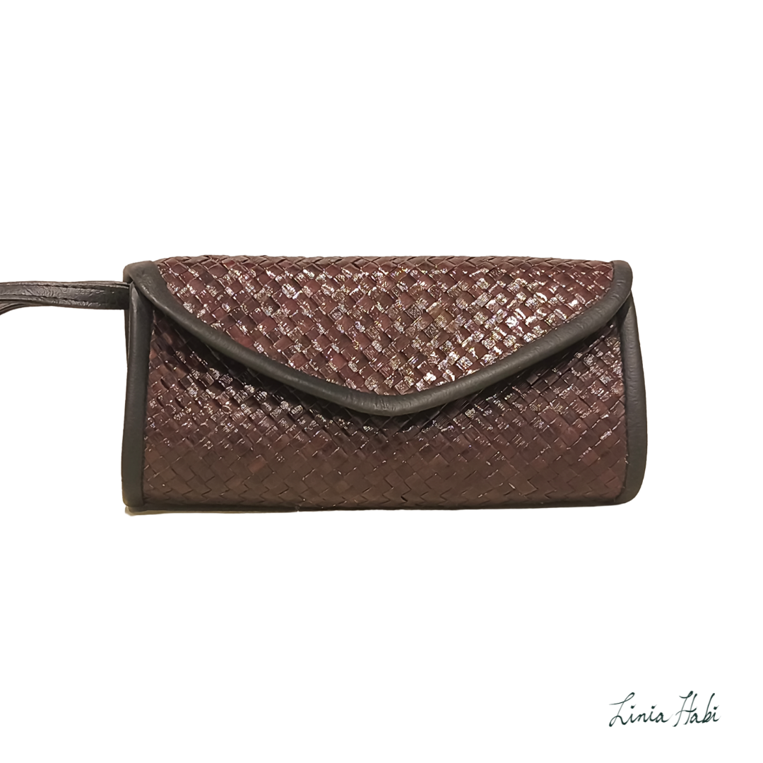 Esther Envelope Purse - Brown